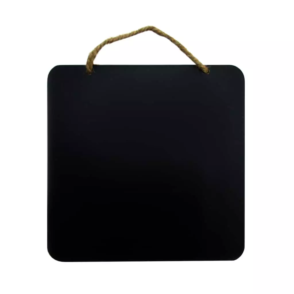 Promo ๐ฅ 8 Pack: 6.5" x 6.5" Square Chalkboard Sign by ArtMinds™ ๐