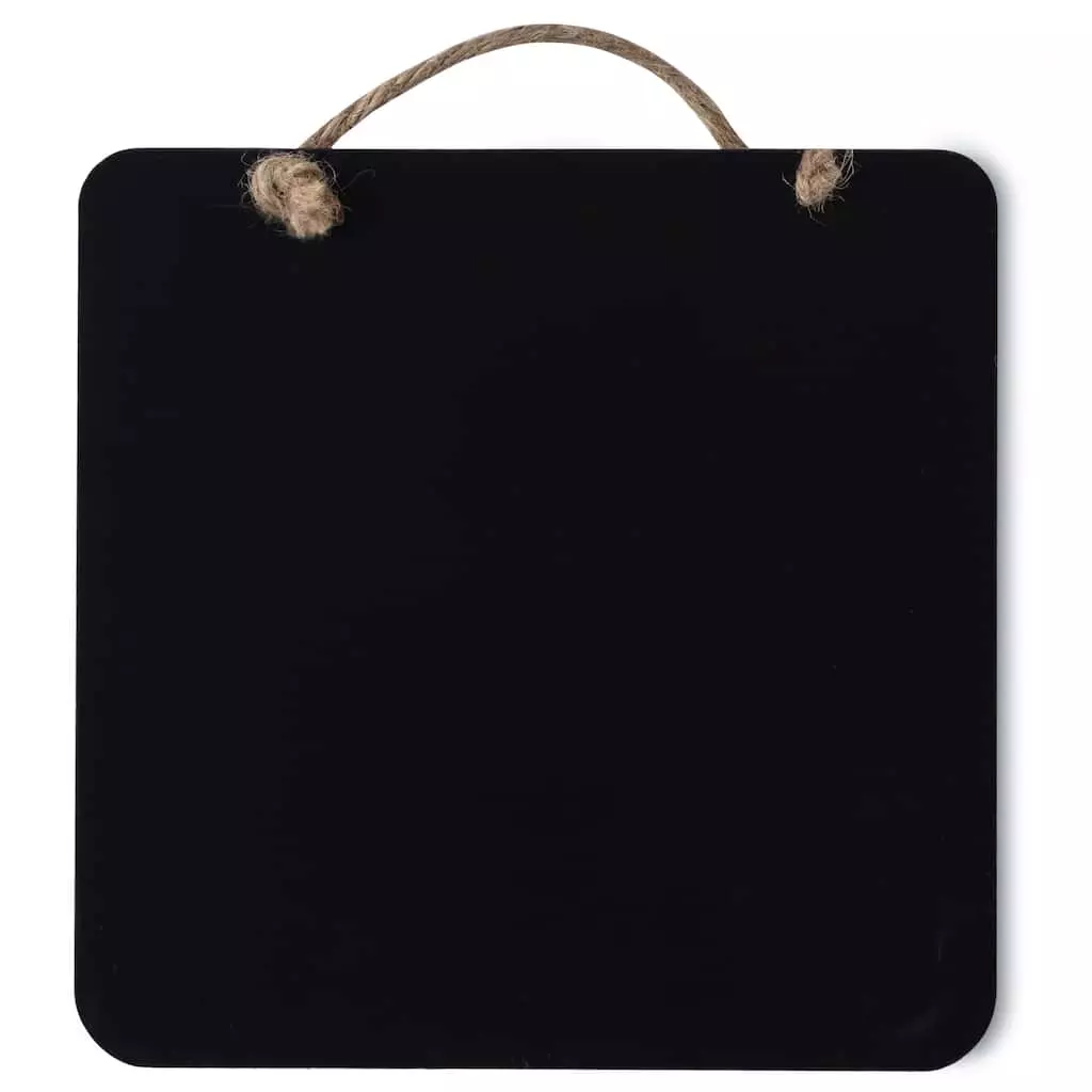 Promo ๐ฅ 8 Pack: 6.5" x 6.5" Square Chalkboard Sign by ArtMinds™ ๐ - Image 3