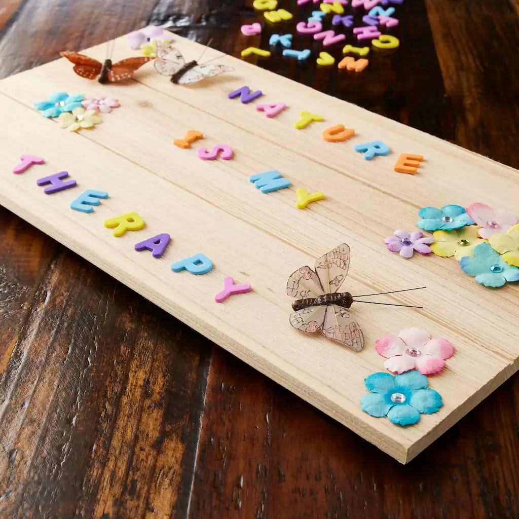 Flash Sale ๐ 6 Pack: 16" Wood Pallet Rectangle Plaque by ArtMinds™ ๐งจ - Image 2