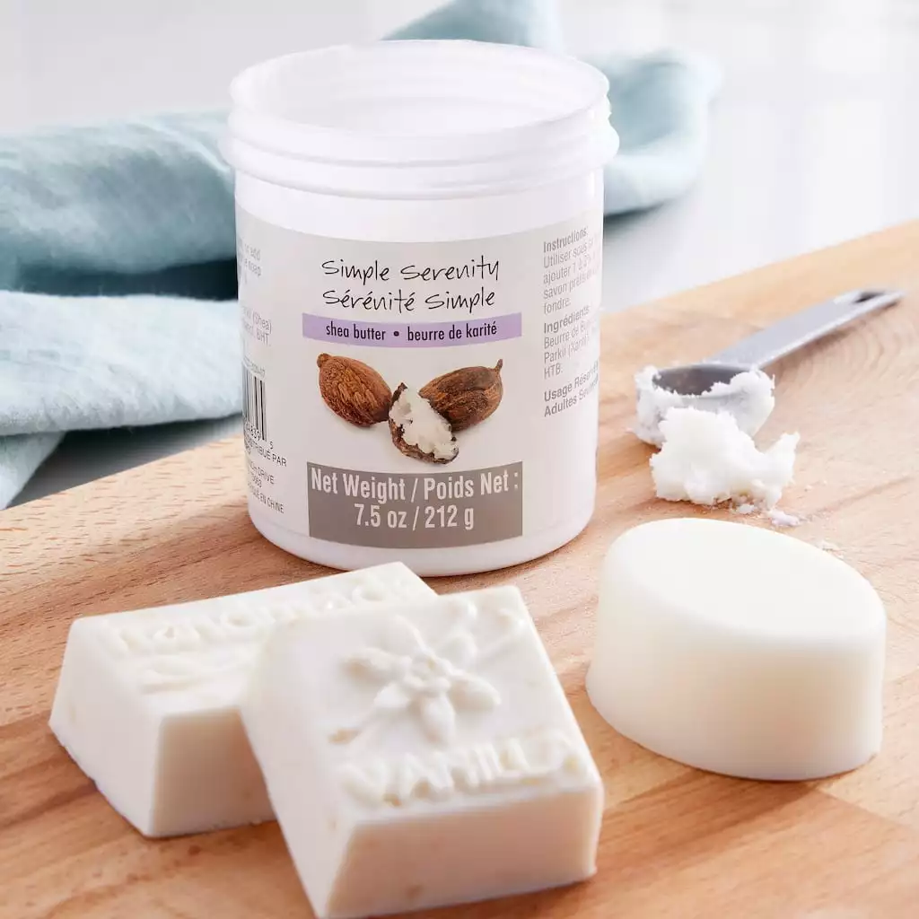 Discount ⭐ 6 Pack: Simple Serenity Shea Butter by ArtMinds™ 💯 - Image 3