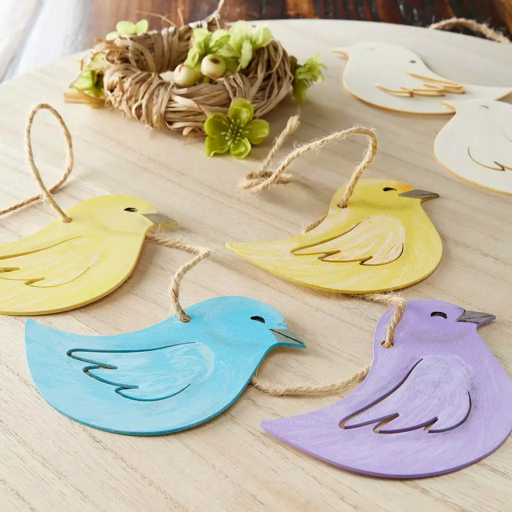 Wholesale 😉 24 Pack: Unfinished Wooden Bird Banner Kit by ArtMinds™ 😉 - Image 2